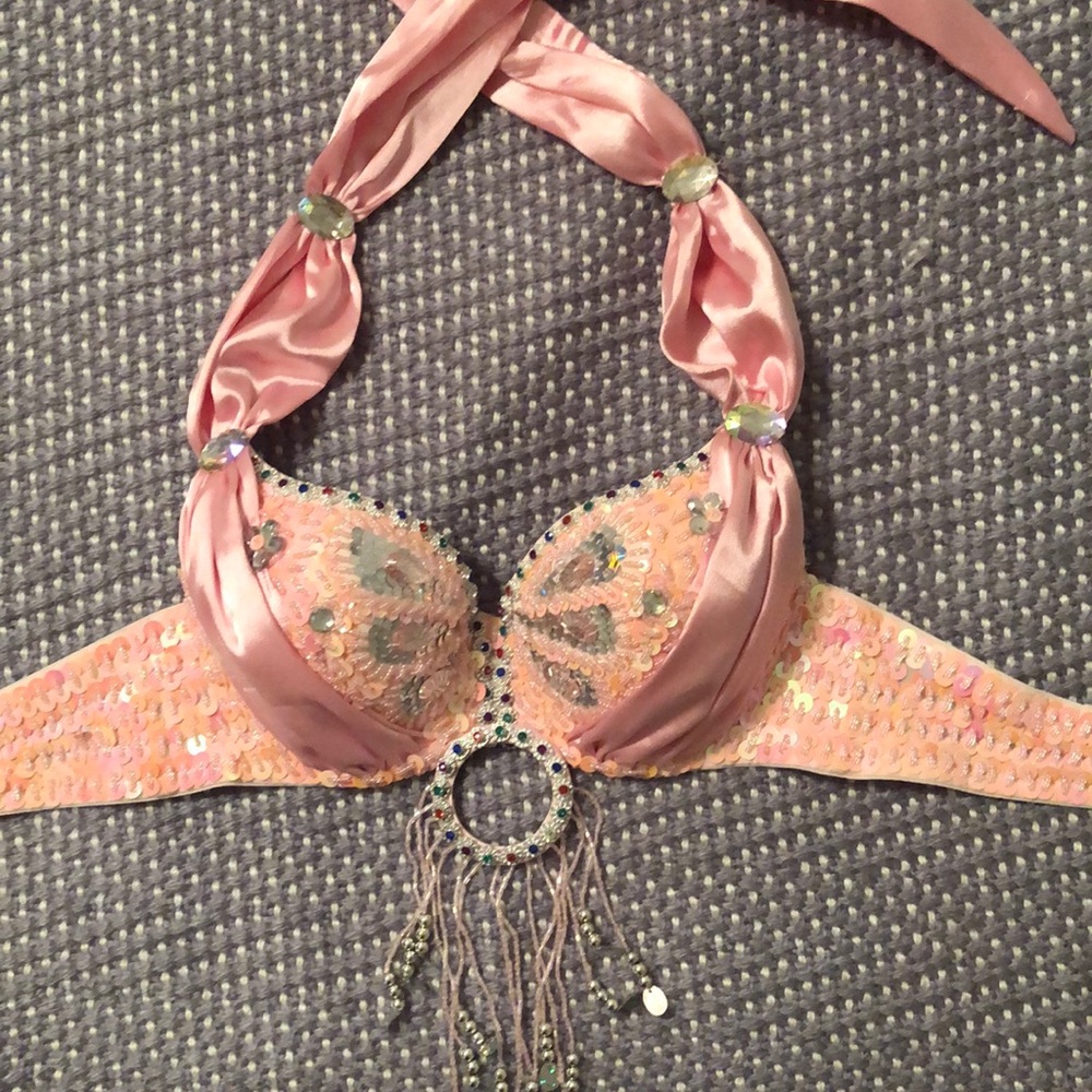 Belly dance bra top